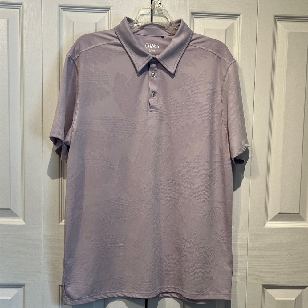 Chaps Golf Mauve Shortsleeved Shirt Size XL‎